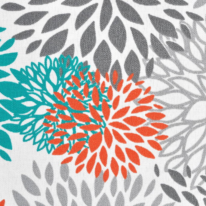 Premier Prints Outdoor Blooms Pacific Fabric image 2 of 4