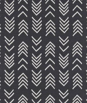 Black Décor Fabric by the Yard