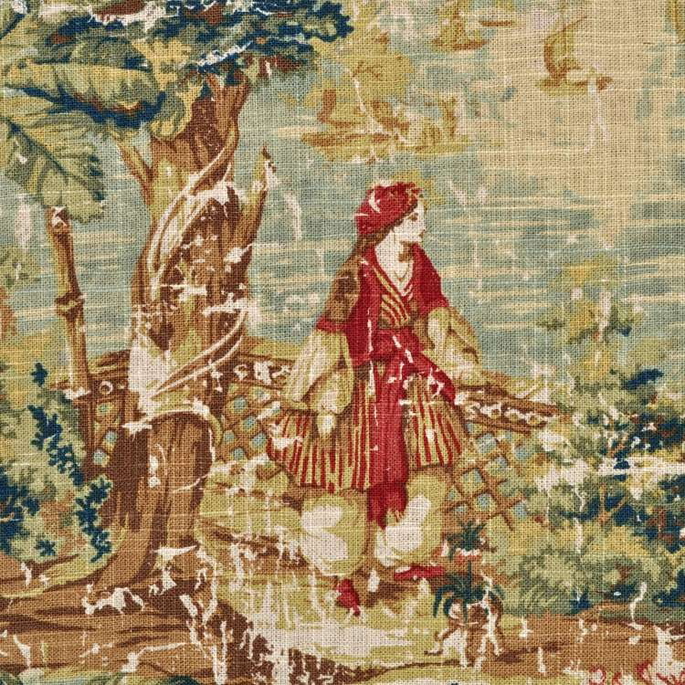 Covington Bosporus Antique Red Fabric image 2 of 5