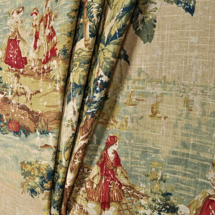 Covington Bosporus Antique Red Fabric image 3 of 5