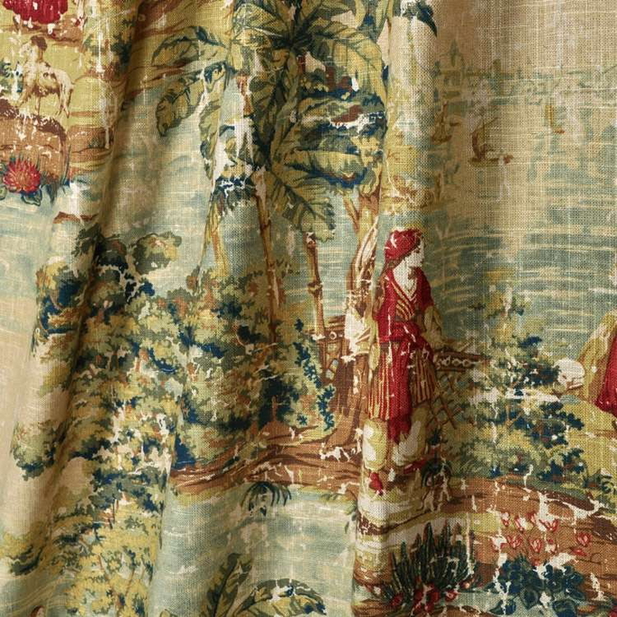 Covington Bosporus Antique Red Fabric image 4 of 5