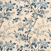 GP & J Baker Emperor's Garden Blue/Cream Fabric
