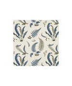 GP & J Baker Ferns Indigo/White