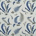 GP & J Baker Ferns Indigo/Linen Fabric