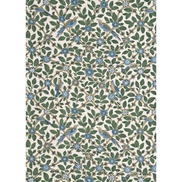 GP & J Baker Bamboo Bird Aqua/Teal Fabric