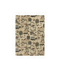 GP & J Baker Menagerie Velvet Parchment Fabric