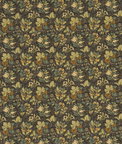GP & J Baker Meadow Fruit Charcoal/Green Fabric