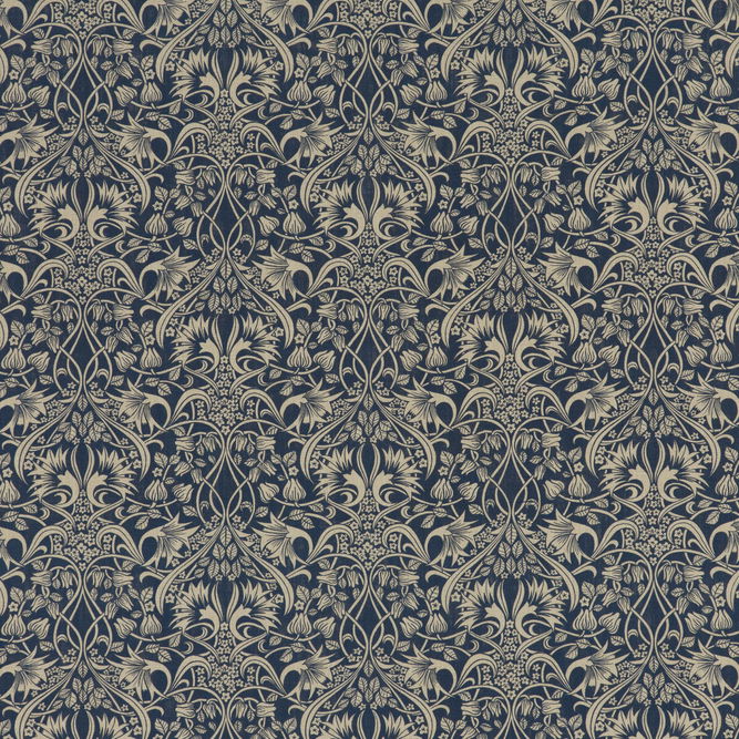 GP &amp; J Baker Fritillerie Indigo Fabric