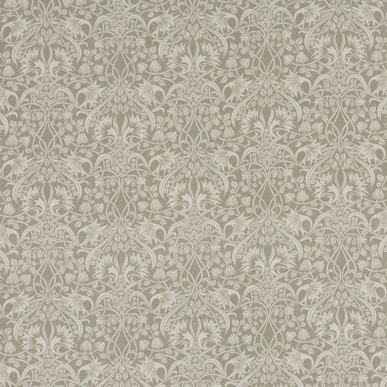 GP &amp; J Baker Fritillerie Warm Grey Fabric