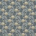 GP & J Baker Pumpkins Indigo Fabric