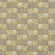 GP & J Baker Pumpkins Grey/Ochre Fabric