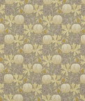 GP & J Baker Pumpkins Grey/Ochre Fabric