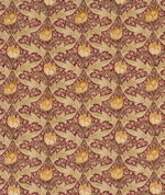 GP & J Baker Tulip & Jasmine Red/Ochre
