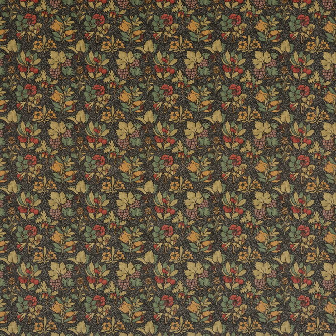 GP &amp; J Baker Meadow Fruit Velvet Cinder/Multi Fabric
