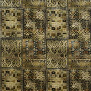 GP & J Baker Rio Olive/Ebony Fabric