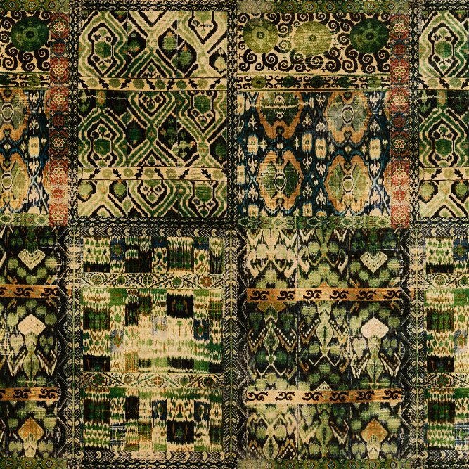 GP &amp; J Baker Rio Emerald Fabric