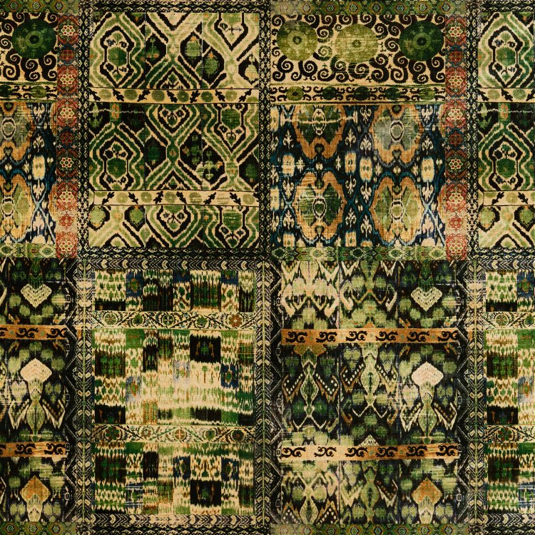 GP & J Baker Rio Emerald Fabric