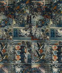GP & J Baker Barcelona Teal Fabric