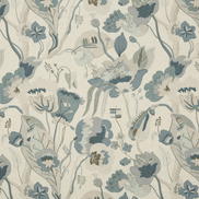 GP & J Baker California Linen/Denim Fabric