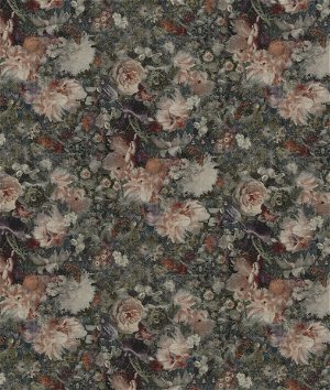 GP & J Baker Royal Garden Linen Quartz Fabric