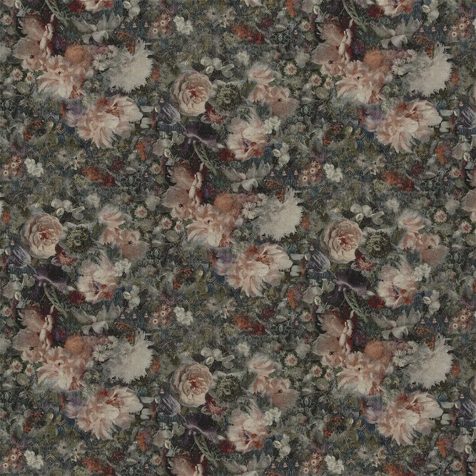 GP &amp; J Baker Royal Garden Linen Quartz Fabric