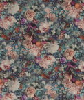 GP & J Baker Royal Garden Linen Jewel Fabric