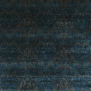 GP & J Baker Royal Damask Velvet Sapphire Fabric