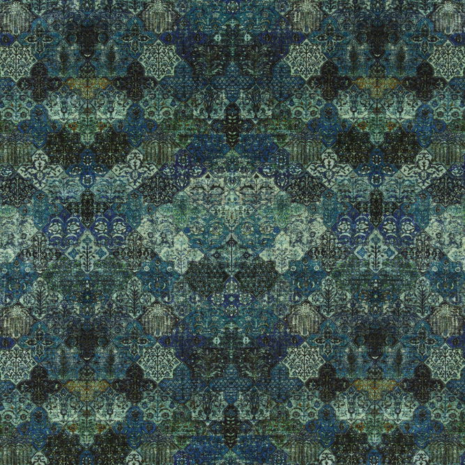GP &amp; J Baker Sampul Peacock Fabric
