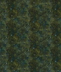 GP & J Baker Persian Garden Velvet Peacock Fabric