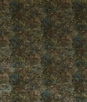 GP & J Baker Persian Garden Velvet Teal/Spice Fabric