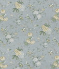 GP & J Baker Oriental Bird Signature Soft Blue Fabric