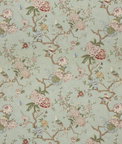 GP & J Baker Oriental Bird Signature Eau De Nil Fabric