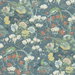 GP & J Baker Rockbird Signature Teal Fabric