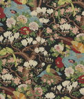 GP & J Baker Rockbird Signature Indigo Fabric