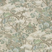 GP & J Baker Rockbird Signature Soft Blue Fabric