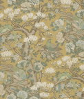 GP & J Baker Rockbird Signature Ochre Fabric