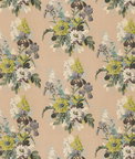 GP & J Baker Bird & Iris Blush Fabric