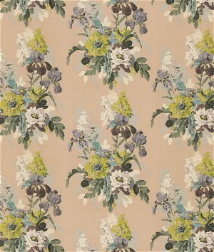 GP & J Baker Bird & Iris Blush Fabric