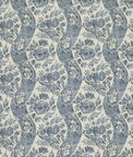 GP & J Baker Caldbeck Indigo/Ivory Fabric