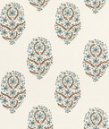 GP & J Baker Aydon Teal Fabric