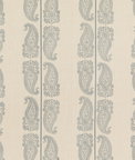 GP & J Baker Cromer Paisley Indigo Fabric