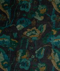 GP & J Baker California Velvet Indigo/Teal Fabric