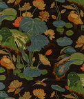 GP & J Baker Nympheus Velvet Charcoal Fabric