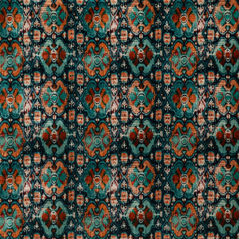 GP &amp; J Baker Petropolis Teal Fabric