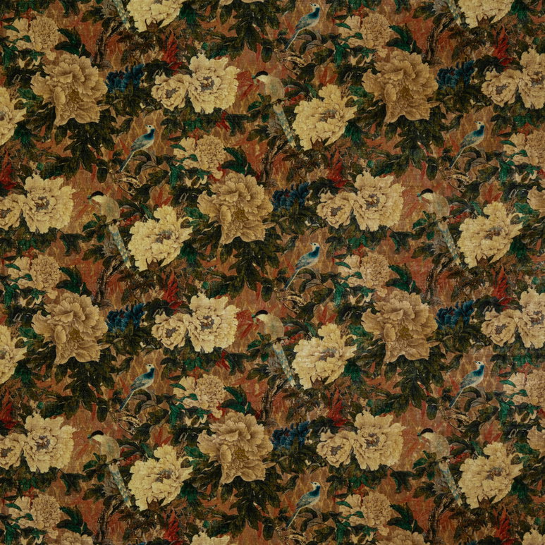 GP &amp; J Baker Oriental Garden Jewel Fabric