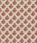 GP & J Baker Poppy Paisley Red Fabric