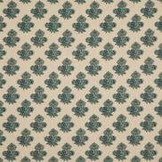 GP & J Baker Poppy Paisley Indigo Fabric
