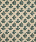 GP & J Baker Poppy Paisley Indigo Fabric
