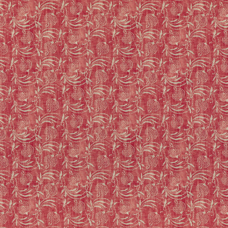 GP &amp; J Baker Pomegranate Red Fabric