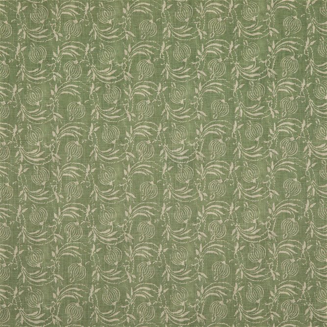 GP &amp; J Baker Pomegranate Green Fabric